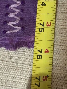 Bajra Nepal Handwoven Pashmina Shawl 70% Cashmere 30% Silk Purple Wrap
